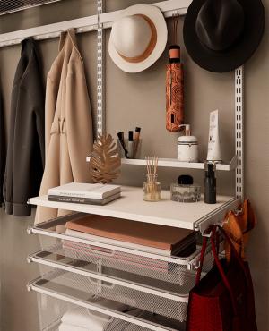 Панель с крючками GHS-90 белая