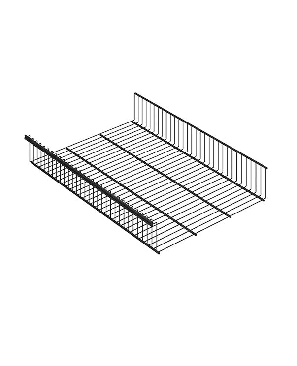 Полка-корзина ПРАКТИК Home GSb 60х40 графит